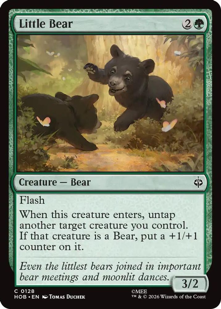 Little Bear · 128 · The Hobbit · Foil