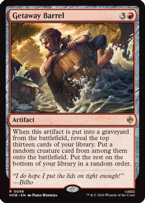 Getaway Barrel · 98 · HOB · Foil