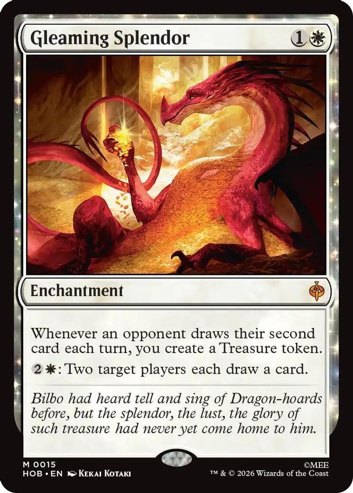 Gleaming Splendor · 15 · The Hobbit · Non-foil