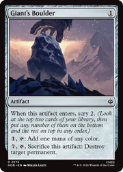 Giant's Boulder · 173 · The Hobbit · Non-foil