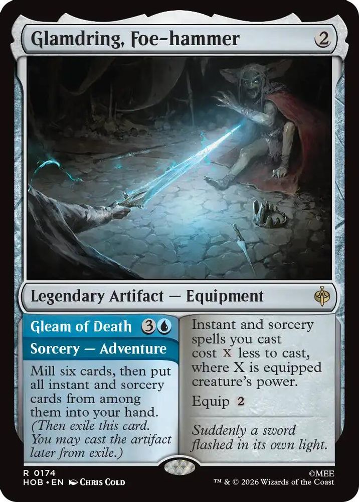 Glamdring, Foe-hammer · 174 · The Hobbit · Foil
