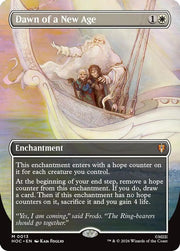 Dawn of a New Age (Borderless) · 13 · HOC · Foil