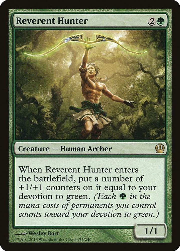 Reverent Hunter · 173 · THS · Non-foil