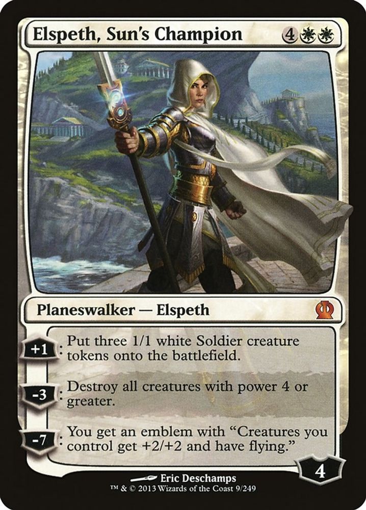 Elspeth, Sun's Champion · 9 · Theros · Non-foil