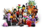 Lego Minifigures - Dungeons & Dragons - Collection of colorful Lego Dungeons & Dragons minifigures featuring fantasy characters like wizards, warriors, and mythical