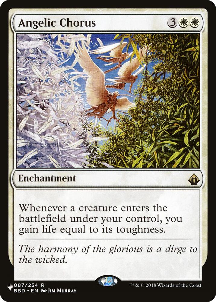 Angelic Chorus · 87 · PLST · Non-foil