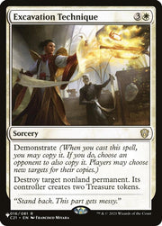Excavation Technique · 16 · The List Reprints · Non-foil