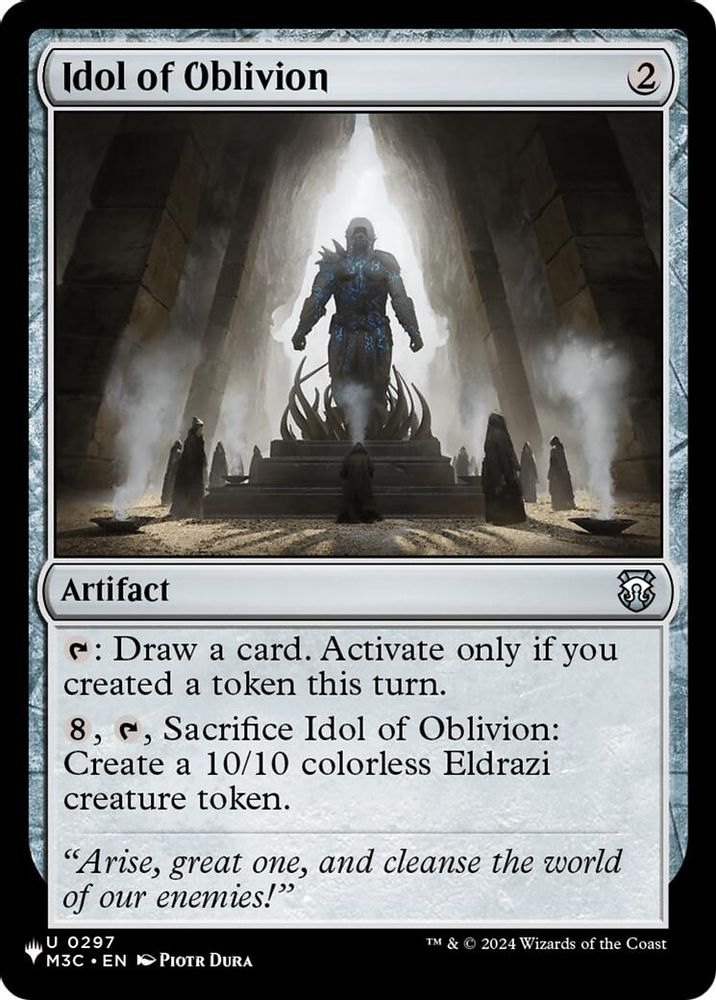 Idol of Oblivion (M3C) · 297 · PLST · Non-foil