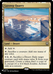 Lazotep Quarry · 131 · PLST · Non-foil