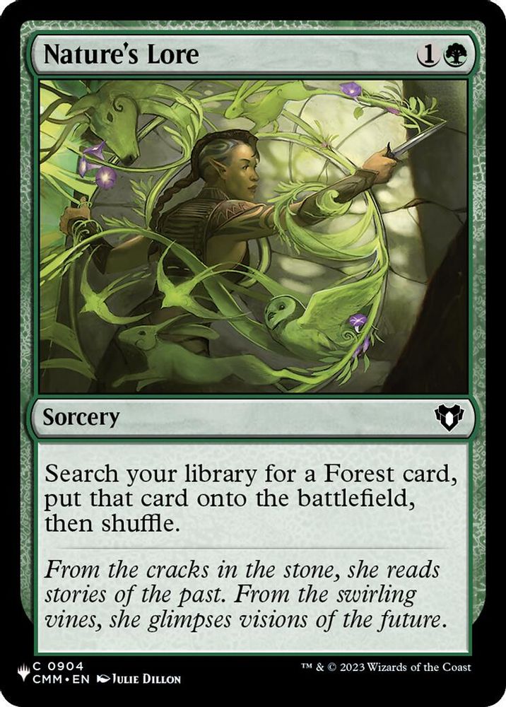 Nature's Lore (CMM) · 904 · PLST · Non-foil