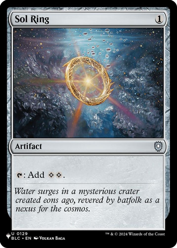 Sol Ring (BLC) · 129 · PLST · Non-foil