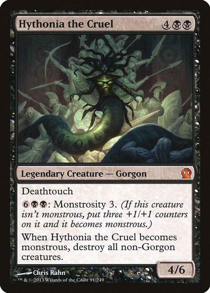 Hythonia the Cruel · 91 · THS · Non-foil