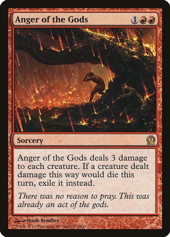 Anger of the Gods · 112 · Theros · Non-foil