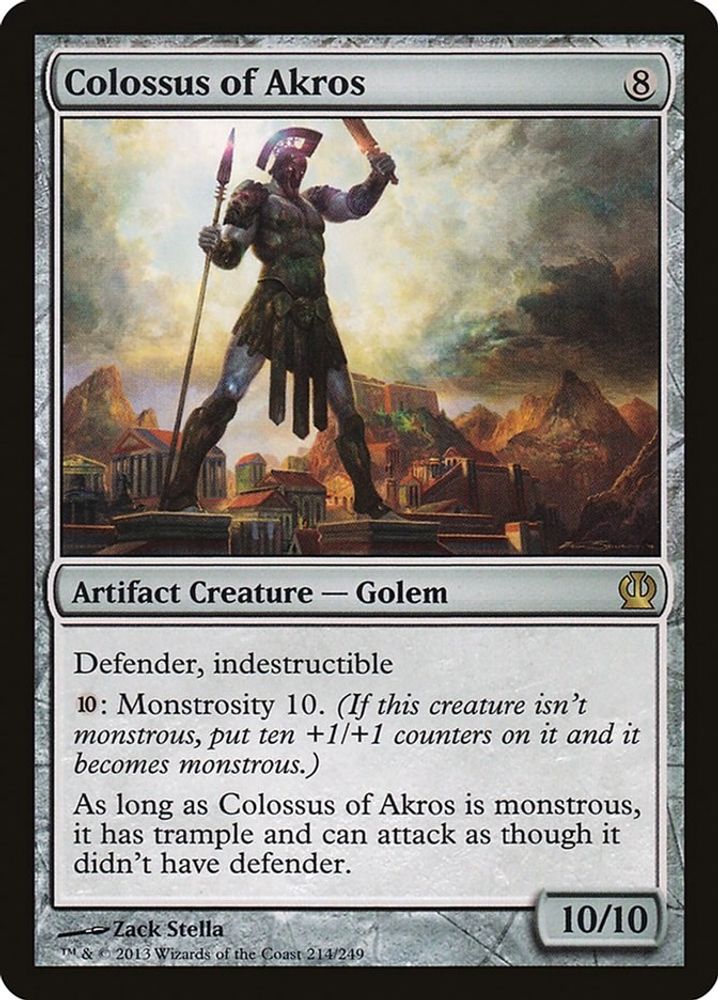 Colossus of Akros · 214 · Theros · Non-foil