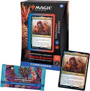 Magic: The Gathering - Battle for Baldur's Gate - Commander Deck - Draconic Dissent - The Gathering Battle for Baldur's Gate Commander Deck Draconic Dissent with dragon artwork and colorful packaging.