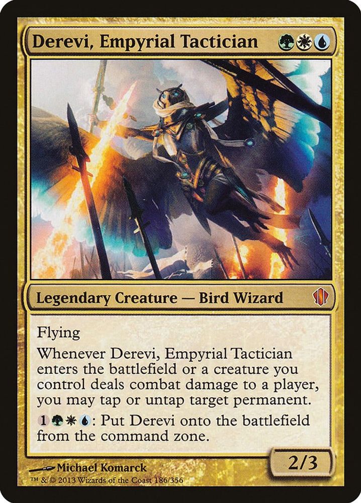 Derevi, Empyrial Tactician · 186 · C13 · Non-foil