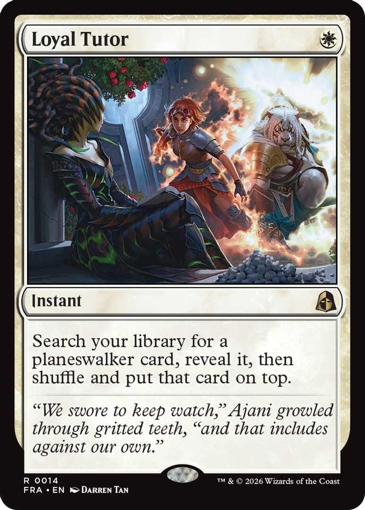 Loyal Tutor · 14 · Reality Fracture · Foil