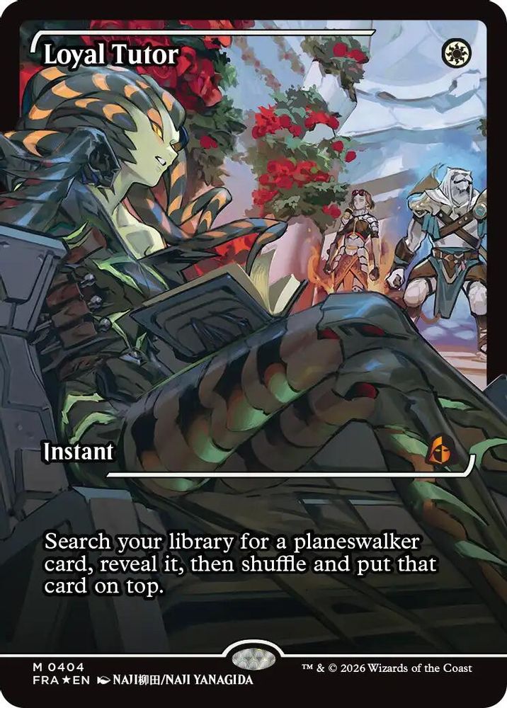 Loyal Tutor (Showcase) · 404 · Reality Fracture · Foil