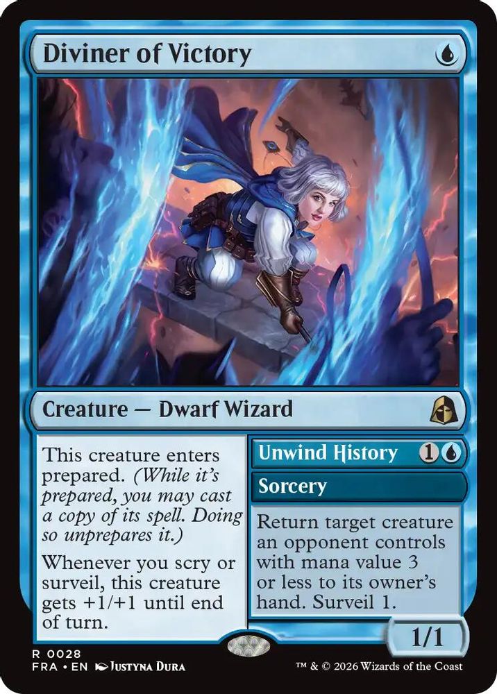 Diviner of Victory · 28 · Reality Fracture · Foil