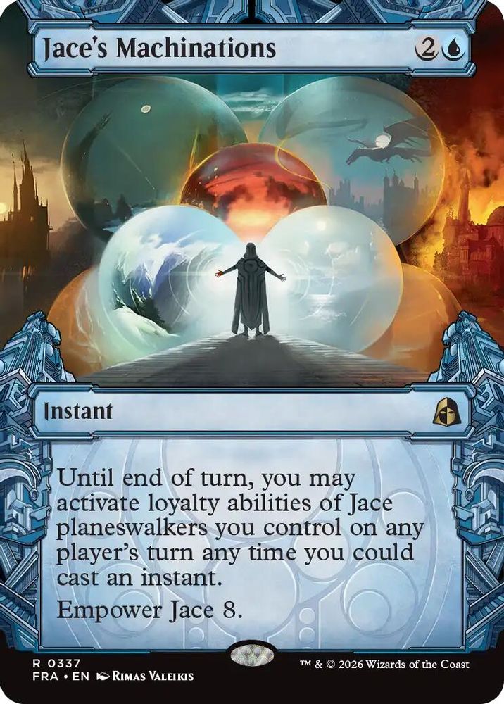 Jace's Machinations (Showcase) · 337 · Reality Fracture · Foil