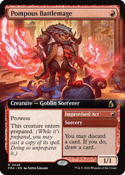 Pompous Battlemage (Extended Art) · 428 · Reality Fracture · Non-foil