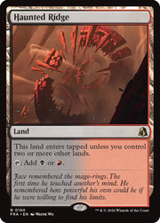 Haunted Ridge · 180 · FRA · Non-foil