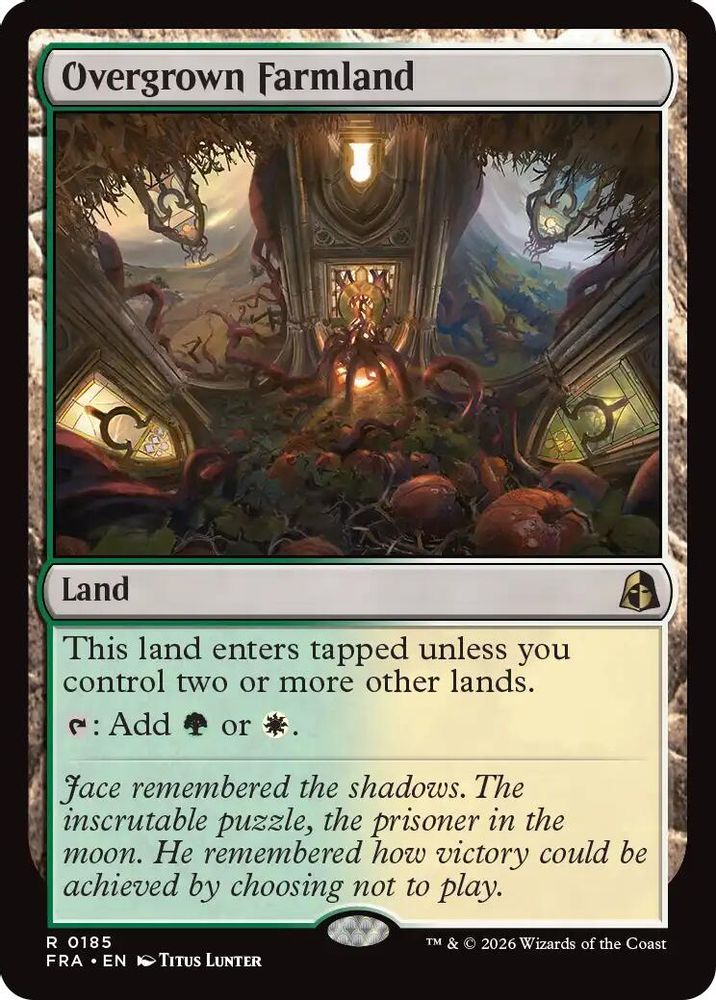 Overgrown Farmland · 185 · Reality Fracture · Foil