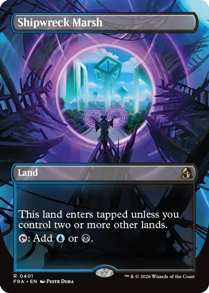 Shipwreck Marsh (Borderless) · 401 · Reality Fracture · Non-foil