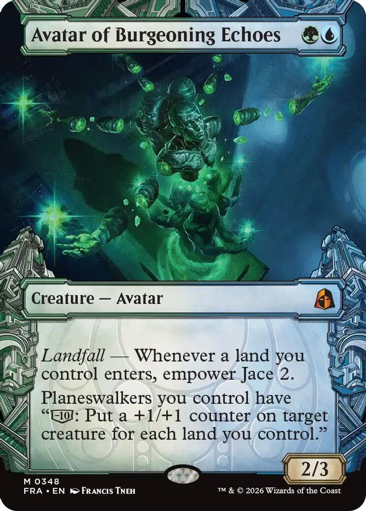 Avatar of Burgeoning Echoes (Showcase) · 348 · Reality Fracture · Non-foil