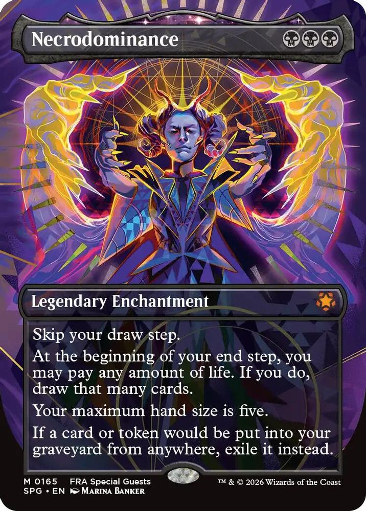Necrodominance (Borderless) · 165 · Special Guests · Foil