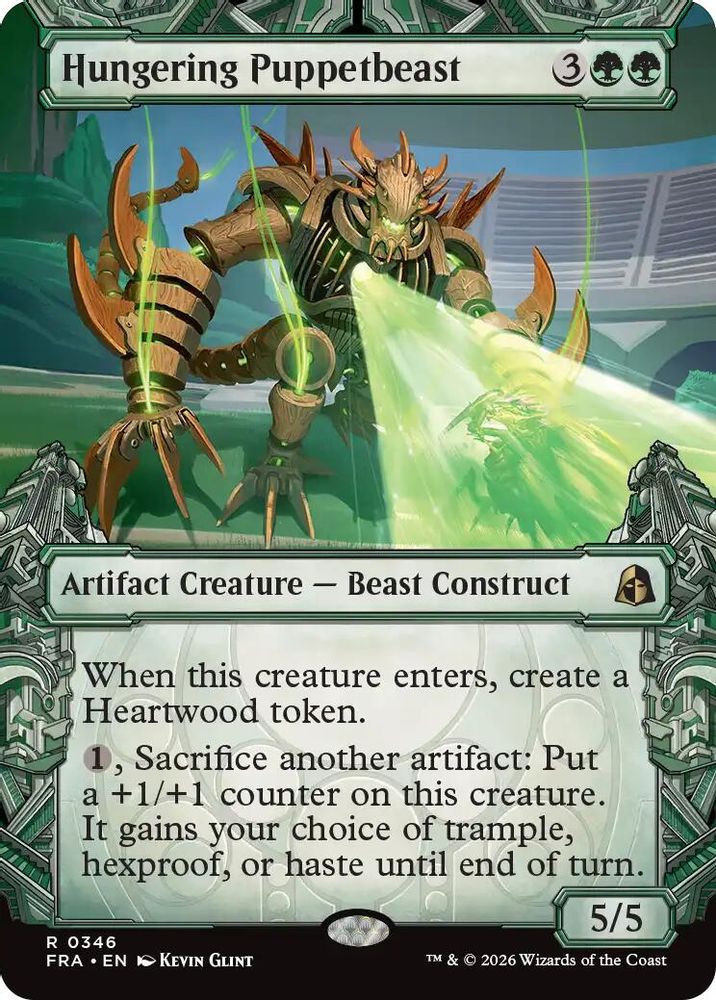Hungering Puppetbeast (Showcase) · 346 · Reality Fracture · Non-foil