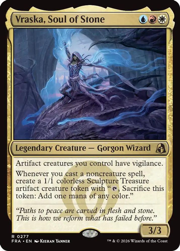 Vraska, Soul of Stone · 277 · Reality Fracture · Foil