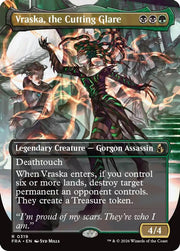 Vraska, the Cutting Glare (Borderless) · 319 · Reality Fracture · Non-foil