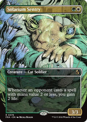 Solarium Sentry (Borderless) · 376 · Reality Fracture · Non-foil