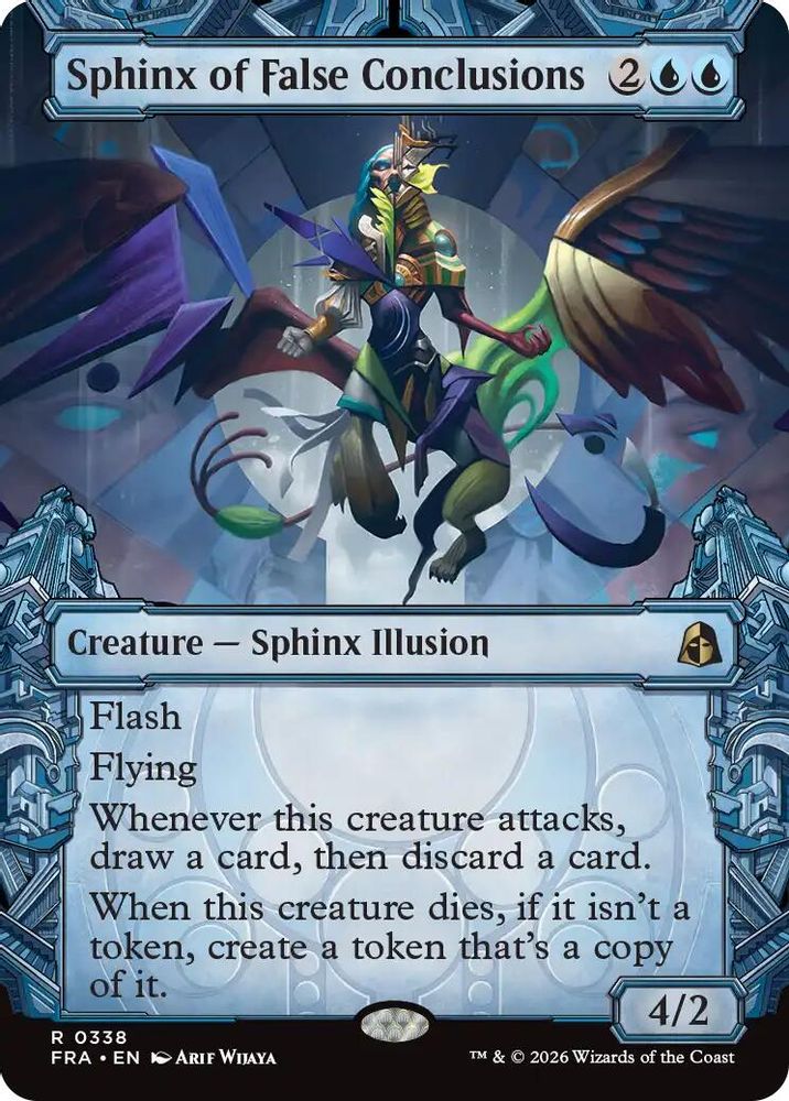Sphinx of False Conclusions (Showcase) · 338 · Reality Fracture · Non-foil
