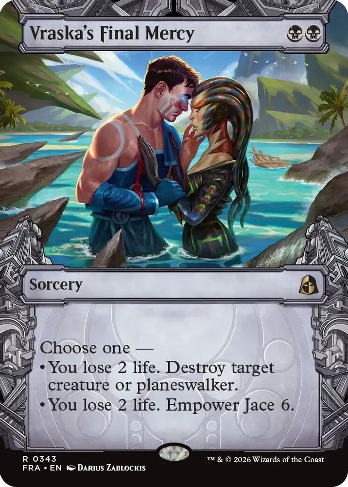 Vraska's Final Mercy (Showcase) · 343 · Reality Fracture · Foil