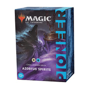 Pioneer Challenger Deck 2021: Azorius Spirits - The Gathering Pioneer Challenger Deck box featuring azorius spirits artwork and logo.