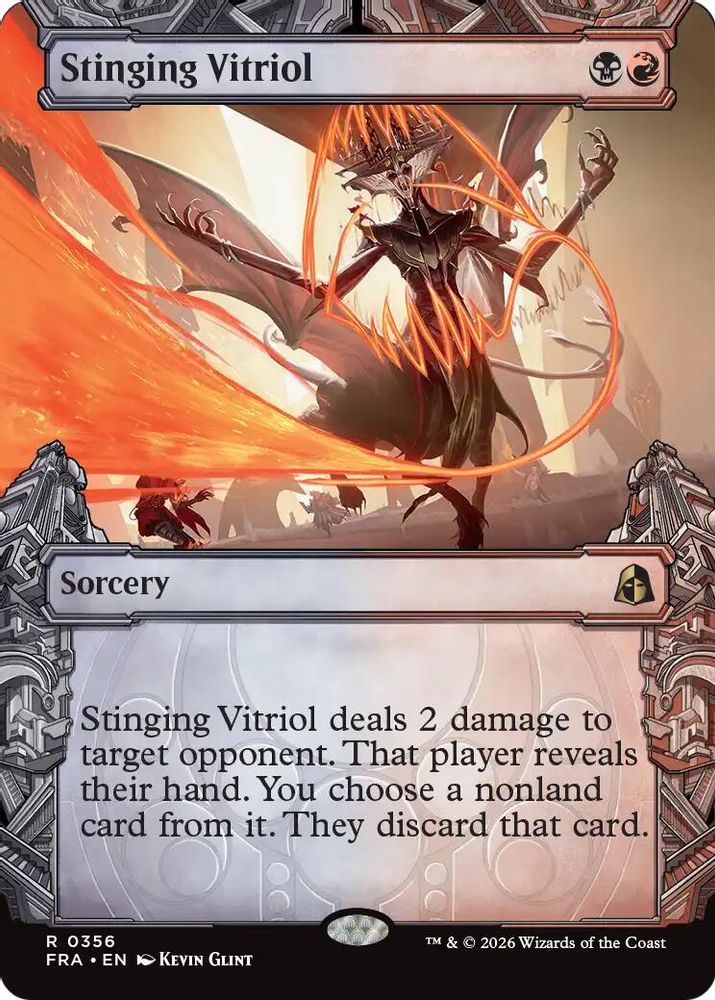 Stinging Vitriol (Showcase) · 356 · Reality Fracture · Non-foil