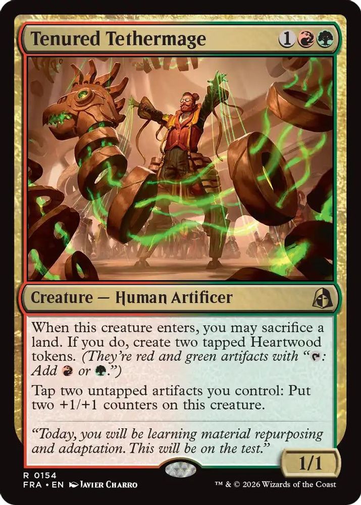 Tenured Tethermage · 154 · Reality Fracture · Foil