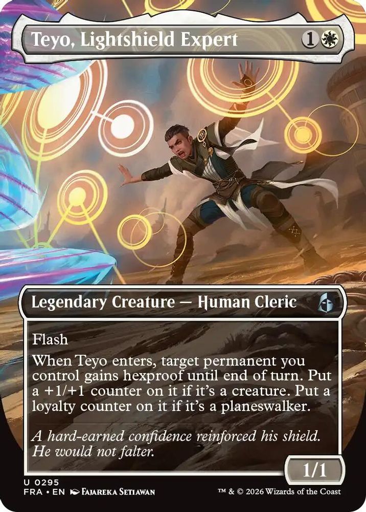 Teyo, Lightshield Expert (Borderless) · 295 · FRA · Non-foil