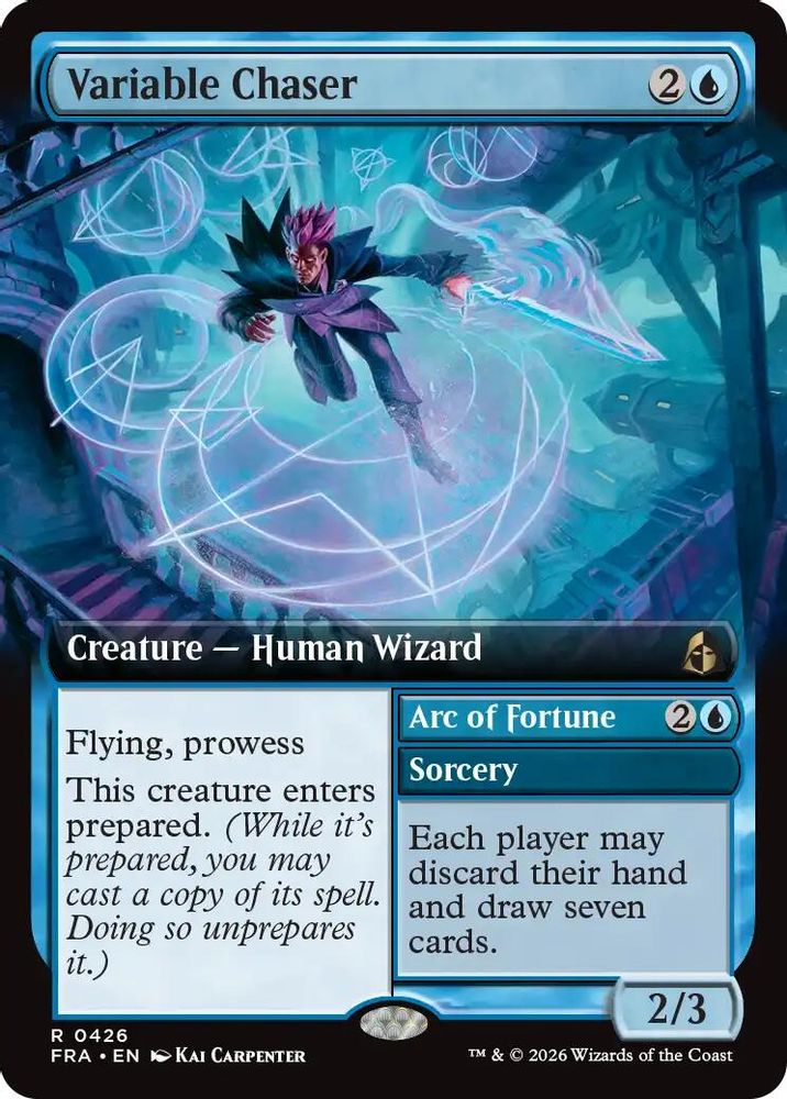 Variable Chaser (Extended Art) · 426 · Reality Fracture · Foil