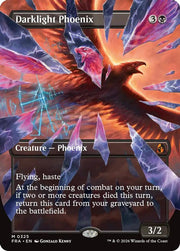 Darklight Phoenix (Borderless) (0325) · 325 · Reality Fracture · Non-foil