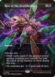 Rise of the Deathbringer (Borderless) · 326 · Reality Fracture · Non-foil