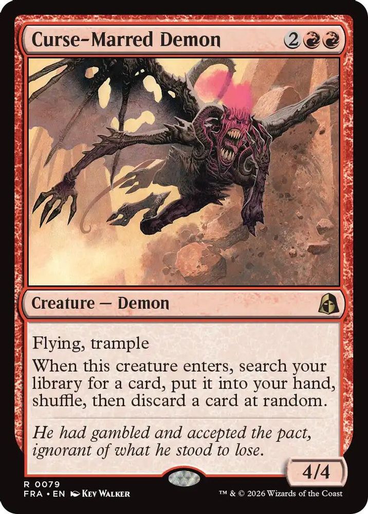 Curse-Marred Demon · 79 · Reality Fracture · Non-foil
