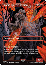 Curse-Marred Demon (Borderless) · 328 · Reality Fracture · Non-foil