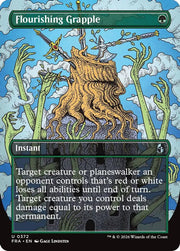 Flourishing Grapple (Borderless) · 372 · Reality Fracture · Non-foil