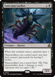 Sanctum Lurker · 64 · Reality Fracture · Foil