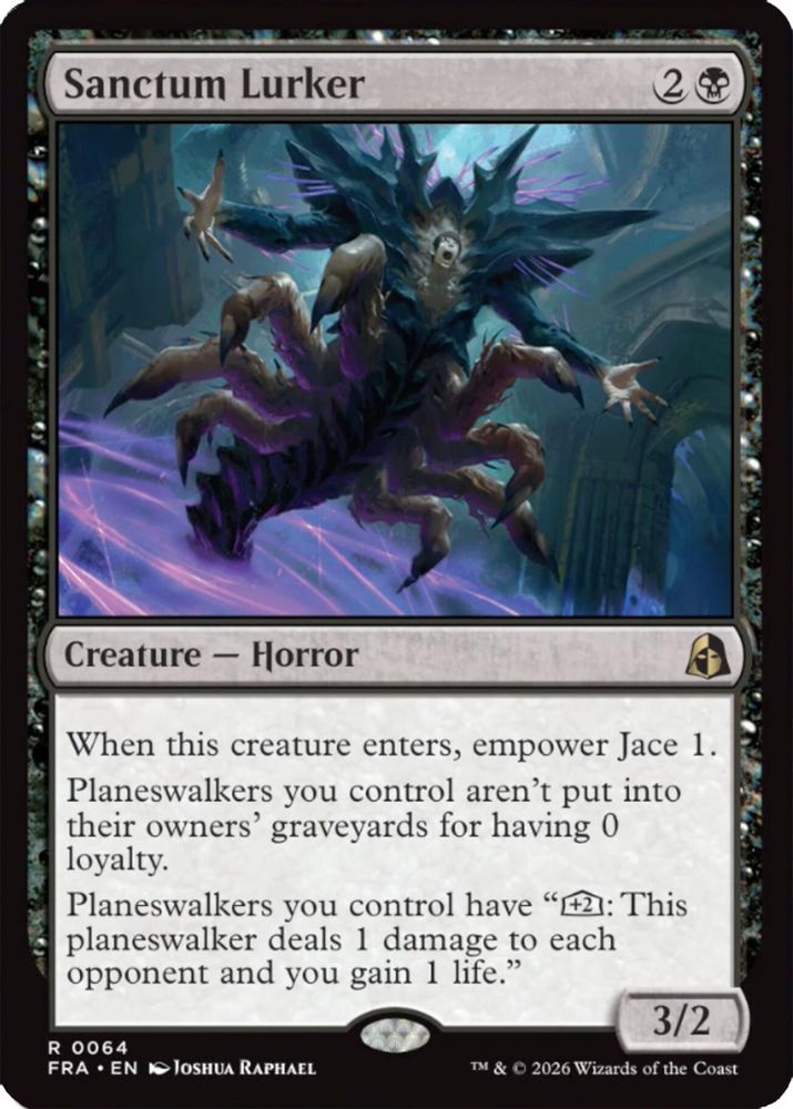 Sanctum Lurker · 64 · Reality Fracture · Foil