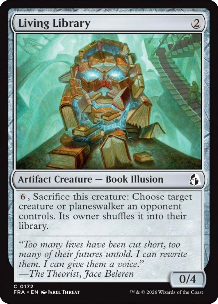 Living Library · 172 · FRA · Non-foil