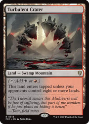 Turbulent Crater · 16 · Commander: Reality Fracture · Non-foil